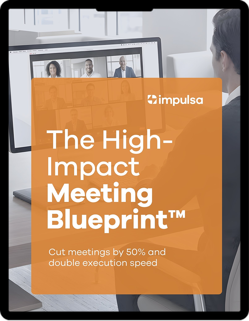 El Blueprint de Reuniones de Alto Impacto